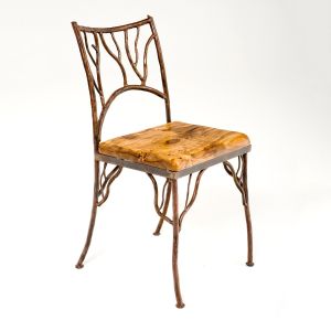 Forged Metal Twig Dining Chair