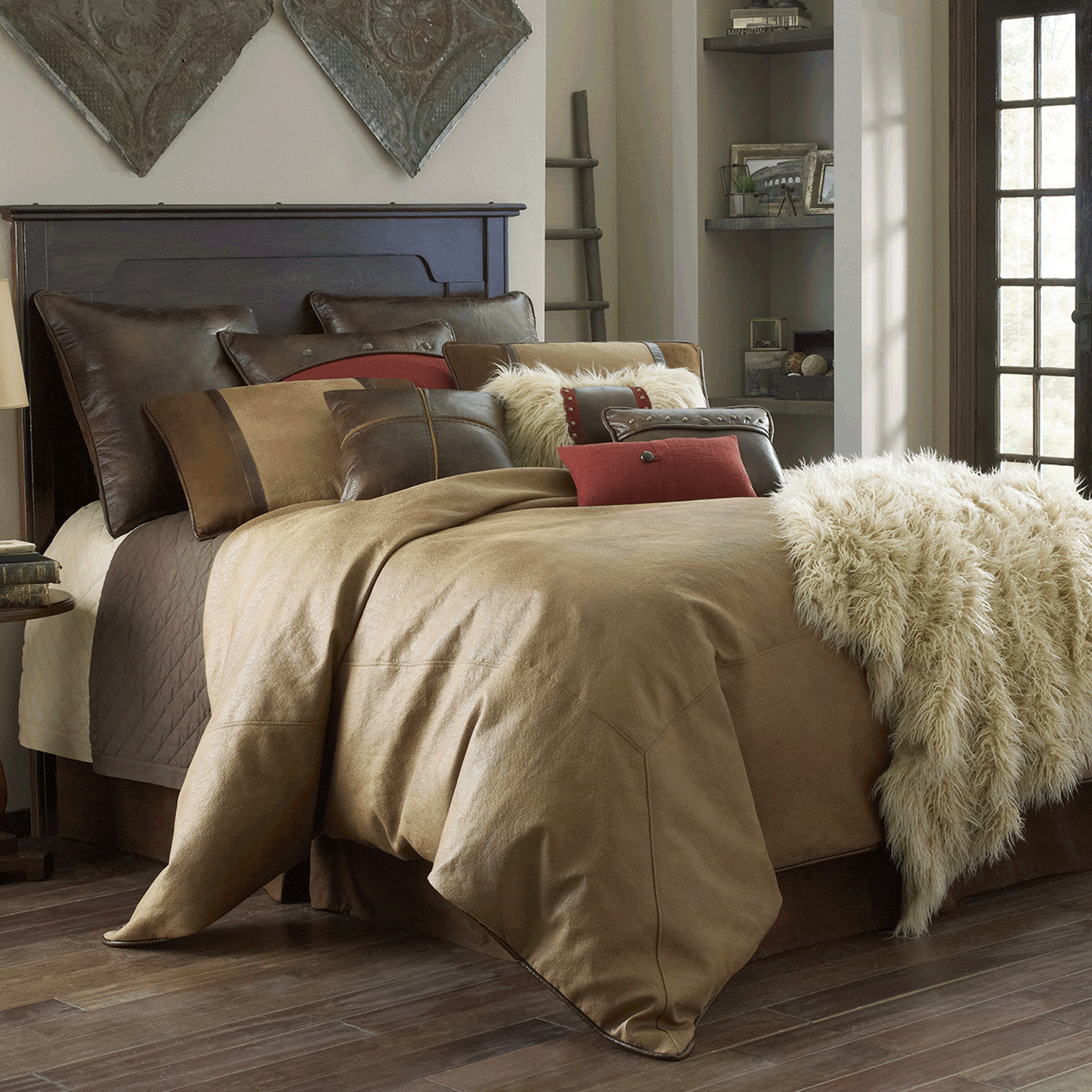 rustic bedding