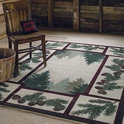Fast Shipping From Dallas Western Lodge Lovers Rustic Area Rug TX 