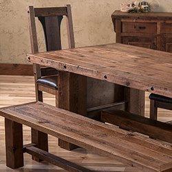 barnwood table and chairs